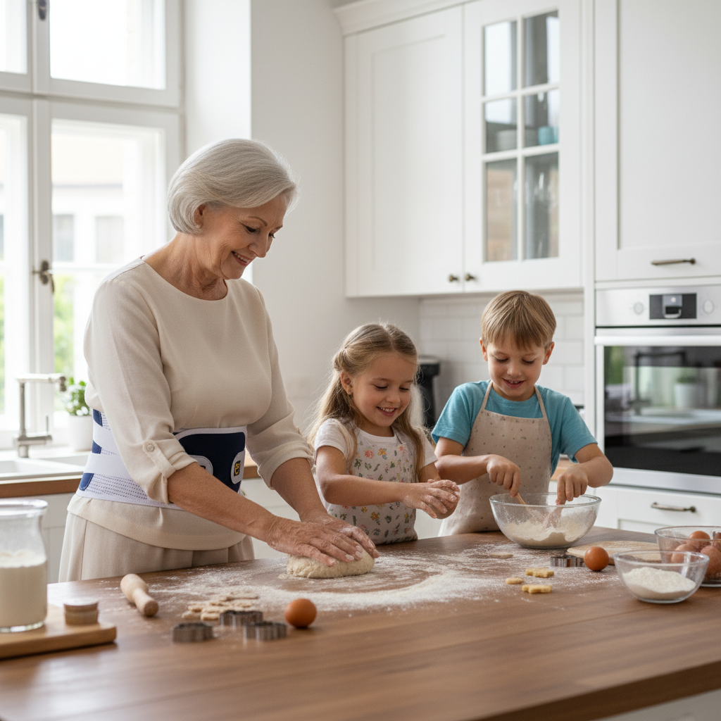 Adjustable Lumbar Support Back Brace โ Lower Back Pain Relief for Men & Women