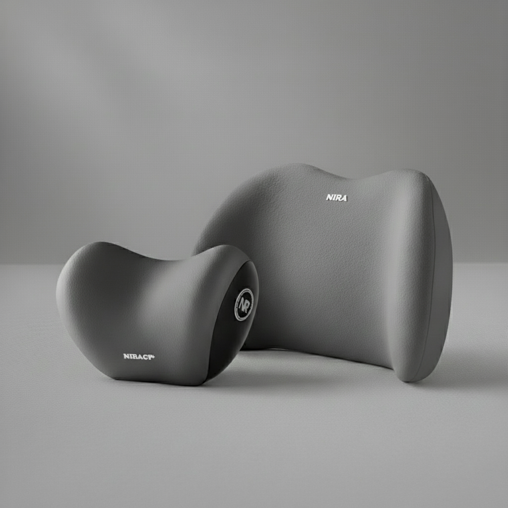 Orthopedic Pillow Set – Back & Neck Support for Pain-Free Comfort