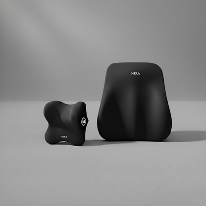 Car Lumbar & Neck Support Pillow – Ultimate Comfort for Driving & Travel