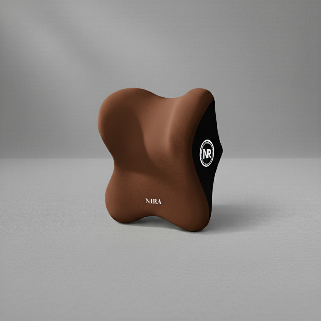 Car Lumbar & Neck Support Pillow – Ultimate Comfort for Driving & Travel