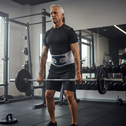 Adjustable Lumbar Support Back Brace – Lower Back Pain Relief for Men & Women