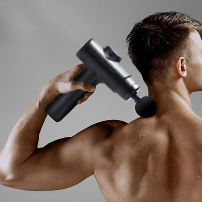 Deep Tissue Electric Massage Gun – 8 Heads Full-Body Muscle Relaxation