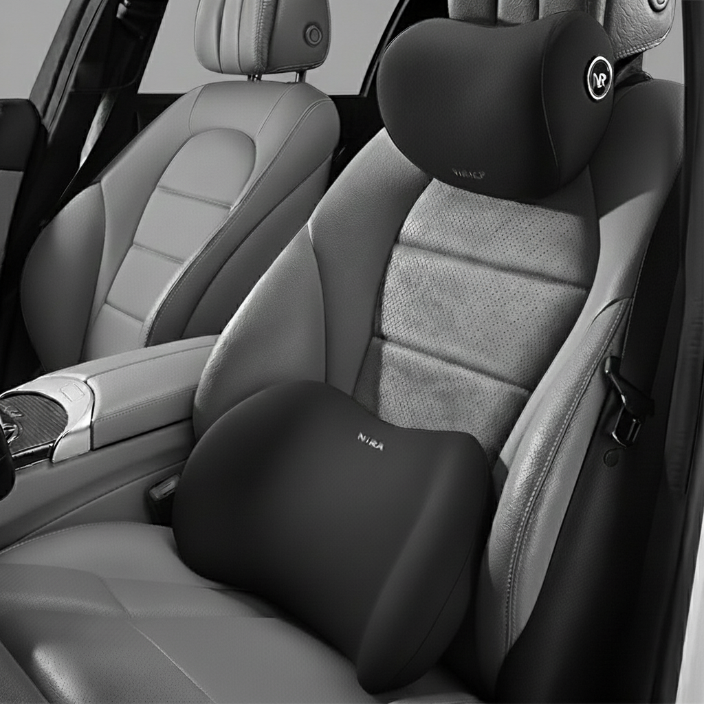 Orthopedic Pillow Set – Back & Neck Support for Pain-Free Comfort