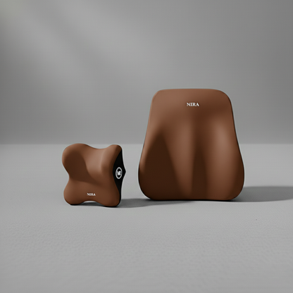 Car Lumbar & Neck Support Pillow – Ultimate Comfort for Driving & Travel