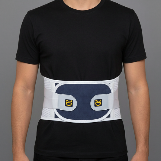 Adjustable Lumbar Support Back Brace – Lower Back Pain Relief for Men & Women