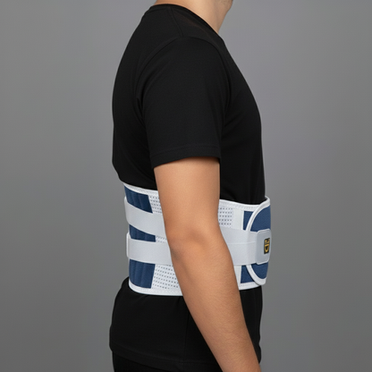 Adjustable Lumbar Support Back Brace – Lower Back Pain Relief for Men & Women